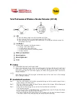 Preview for 1 page of Yale 22146 Quick Start Manual