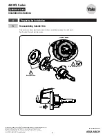 Preview for 8 page of Yale 4600CL Series Installation Instructions Manual