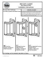 Yale 680F Installation Instructions preview