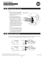 Предварительный просмотр 27 страницы Yale 7100 Series Installation Instructions Manual