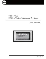 Yale 7402 User Manual preview