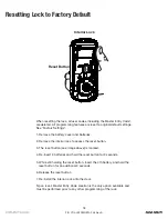 Предварительный просмотр 18 страницы Yale Assure Lever YRL236 Installation And Programming Instructions