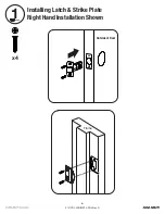 Предварительный просмотр 6 страницы Yale Assure Lock Lever Push Button YRL216 Installation And Programming Instructions