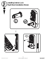 Preview for 10 page of Yale Assure Lock Lever Touchscreen YRL226 Installation And Programming Instructions