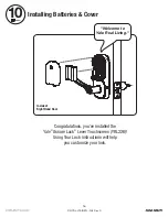 Preview for 16 page of Yale Assure Lock Lever Touchscreen YRL226 Installation And Programming Instructions