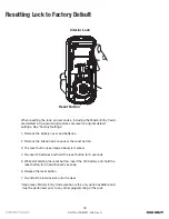 Preview for 18 page of Yale Assure Lock Lever Touchscreen YRL226 Installation And Programming Instructions