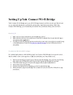 Предварительный просмотр 4 страницы Yale Conexis Installing