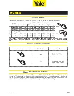 Preview for 7 page of Yale E5496LN Manual