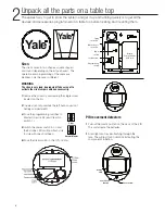 Предварительный просмотр 6 страницы Yale HSA6200 Installation, Programming, Operating