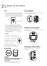 Preview for 4 page of Yale HSA6600 Installation Manual