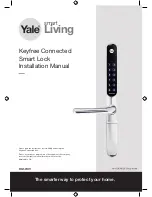 Yale Keyfree Connected Smart Lock Installation Manual preview