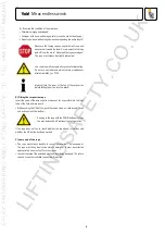 Preview for 9 page of Yale Mtrac YMT-M Series Translation Of Original Operating And Maintenance Instructions