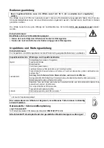 Preview for 4 page of Yale MW 5000 Operating Instructions Manual