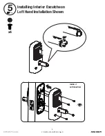 Preview for 9 page of Yale Real Living YAYRL220ZWx Installation And Programming Instructions