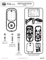 Yale Real Living YRD220 Installation And Programming Instructions preview