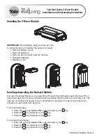 Preview for 29 page of Yale Real Living YRL210 Installation And Programming Instructions