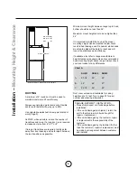 Preview for 8 page of Yale RH00130S Use, Care And Installation Manual