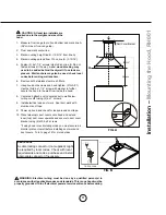 Preview for 13 page of Yale RH00130S Use, Care And Installation Manual