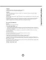 Preview for 5 page of Yale RH00436G Use, Care, And Installation Manual Model Number