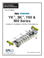 Preview for 1 page of Yale SHAW-BOX 800 Series Assembly & Instruction Manual