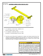 Preview for 27 page of Yale SHAW-BOX 800 Series Assembly & Instruction Manual