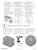 Preview for 3 page of Yale Smart Delivery Box Kent Assembly Instructions Manual