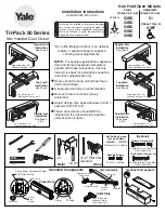 Yale Tri-Pack 51 Installation Instructions Manual preview