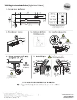 Preview for 3 page of Yale UNOplus 3000 Quick Start Manual