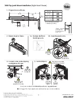 Preview for 4 page of Yale UNOplus 3000 Quick Start Manual