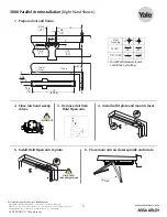 Preview for 5 page of Yale UNOplus 3000 Quick Start Manual