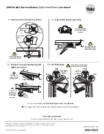 Preview for 6 page of Yale UNOplus 3000 Quick Start Manual