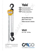 Yale VSIII 0 Operating Instructions Manual preview