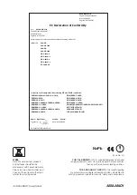 Preview for 30 page of Yale Y402A-HD Installation, Programming, Operating Manual