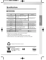 Preview for 7 page of Yale YMF40+ User Manual