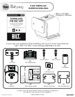 Yale YRCB-490-BLE Installation Instructions Manual preview