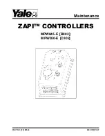 Yale ZAPI MPW045-E Maintenance Manual preview