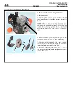 Предварительный просмотр 46 страницы Yamabiko Echo SRM-2620ES Service Manual