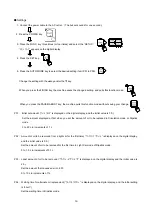 Preview for 21 page of YAMADA AFC-9000S Operation Manual