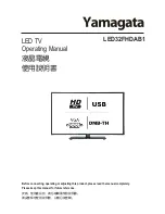 Yamagata LED32FHDAB1 Operating Manual preview