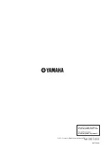 Предварительный просмотр 19 страницы Yamaha 001PO-03C0 Owner'S Manual