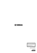 Предварительный просмотр 290 страницы Yamaha 007POTO-G0 Owner'S Manual