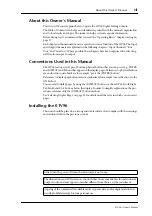 Preview for 7 page of Yamaha 01V96 Owner'S Manual