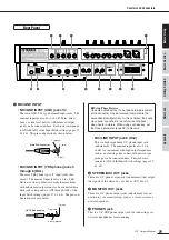 Preview for 21 page of Yamaha 01x Owner'S Manual