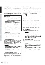 Preview for 22 page of Yamaha 01x Owner'S Manual