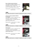 Preview for 34 page of Yamaha '09 YZF-R1 Kit Manual