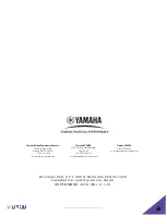 Preview for 46 page of Yamaha 10-FLXUC1000 Installation And Operation Manual