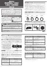 Yamaha 100 Owner'S Manual предпросмотр