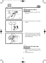 Предварительный просмотр 112 страницы Yamaha 115B Owner'S Manual