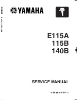 Yamaha 115B Service Manual preview