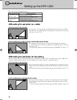 Preview for 16 page of Yamaha 1300 - DPX WXGA DLP Projector Owner'S Manual